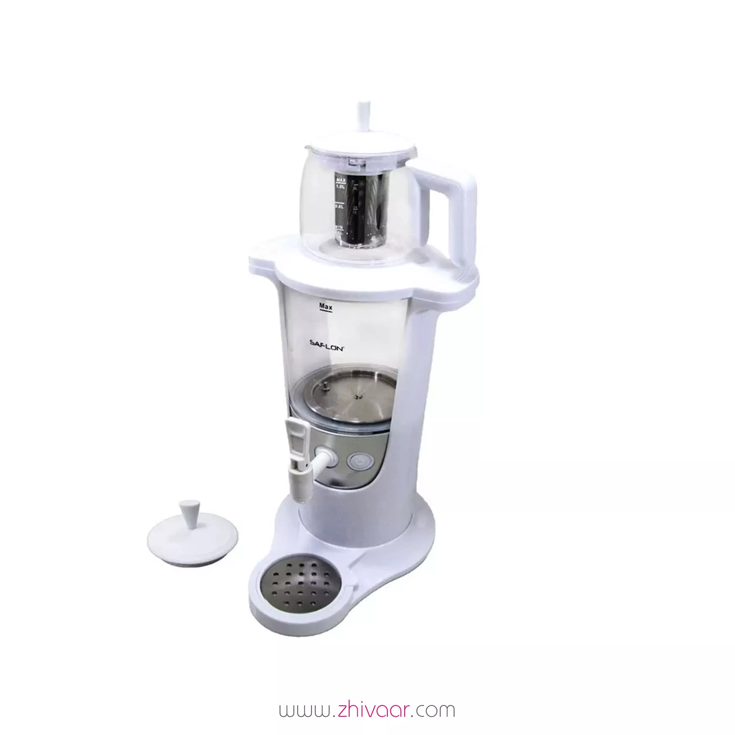 خرید سماور برقی سافلون مدل FSM-3300 - رنگ سفید